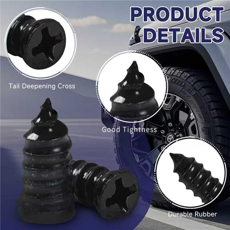 60 Pcs Tire Repair Screws Quick Repair