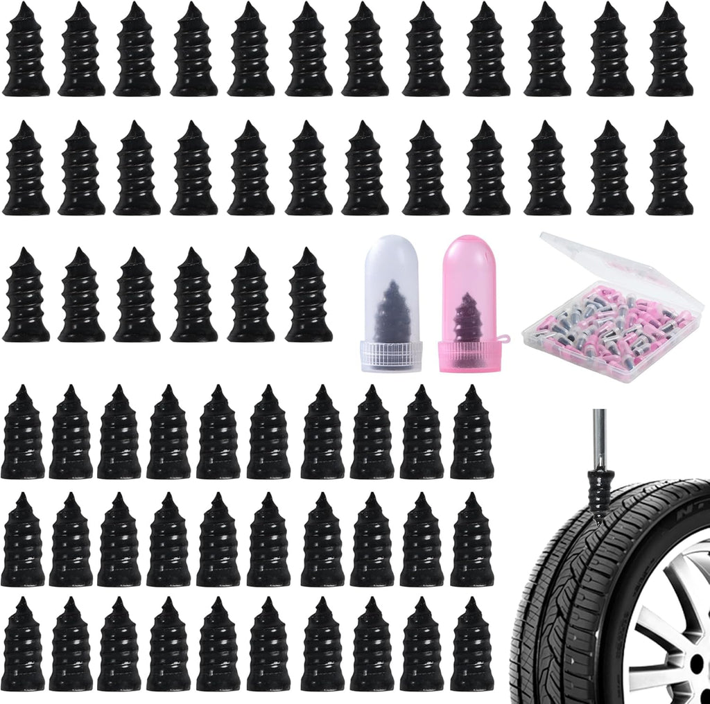 60 Pcs Tire Repair Screws Quick Repair