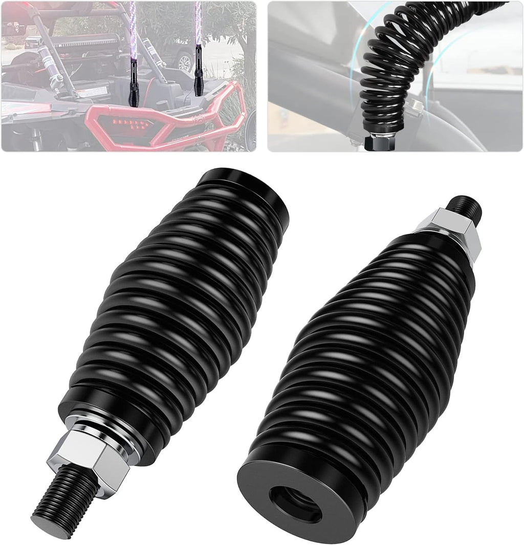2Pcs Heavy Duty Barrel Spring Mounting Base for Whip Light