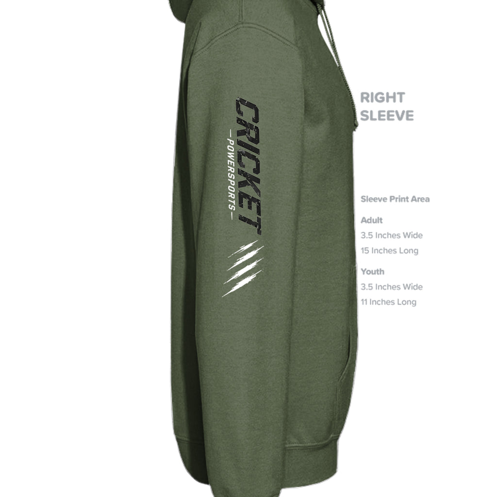 MILITARY GREEN - G185 - SLEEVE_RIGHT