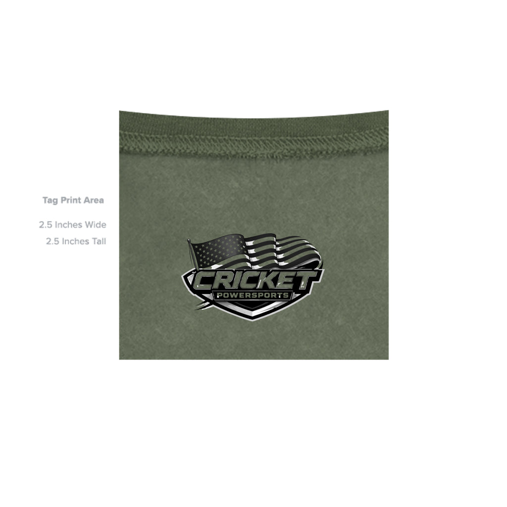 MILITARY GREEN - G185 - INSIDE_TAG_LINE